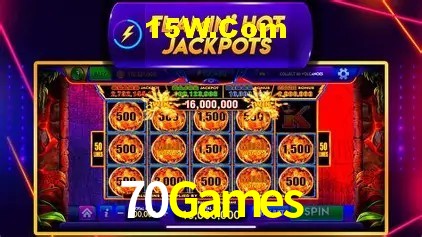Biblioteca de slots populares na 70Games